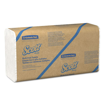 Scott® Essential Multi-fold Towels 100% Recycled, 9 1-5x9 2-5, White, 250-pk, 16 Pk-ct freeshipping - TVN Wholesale